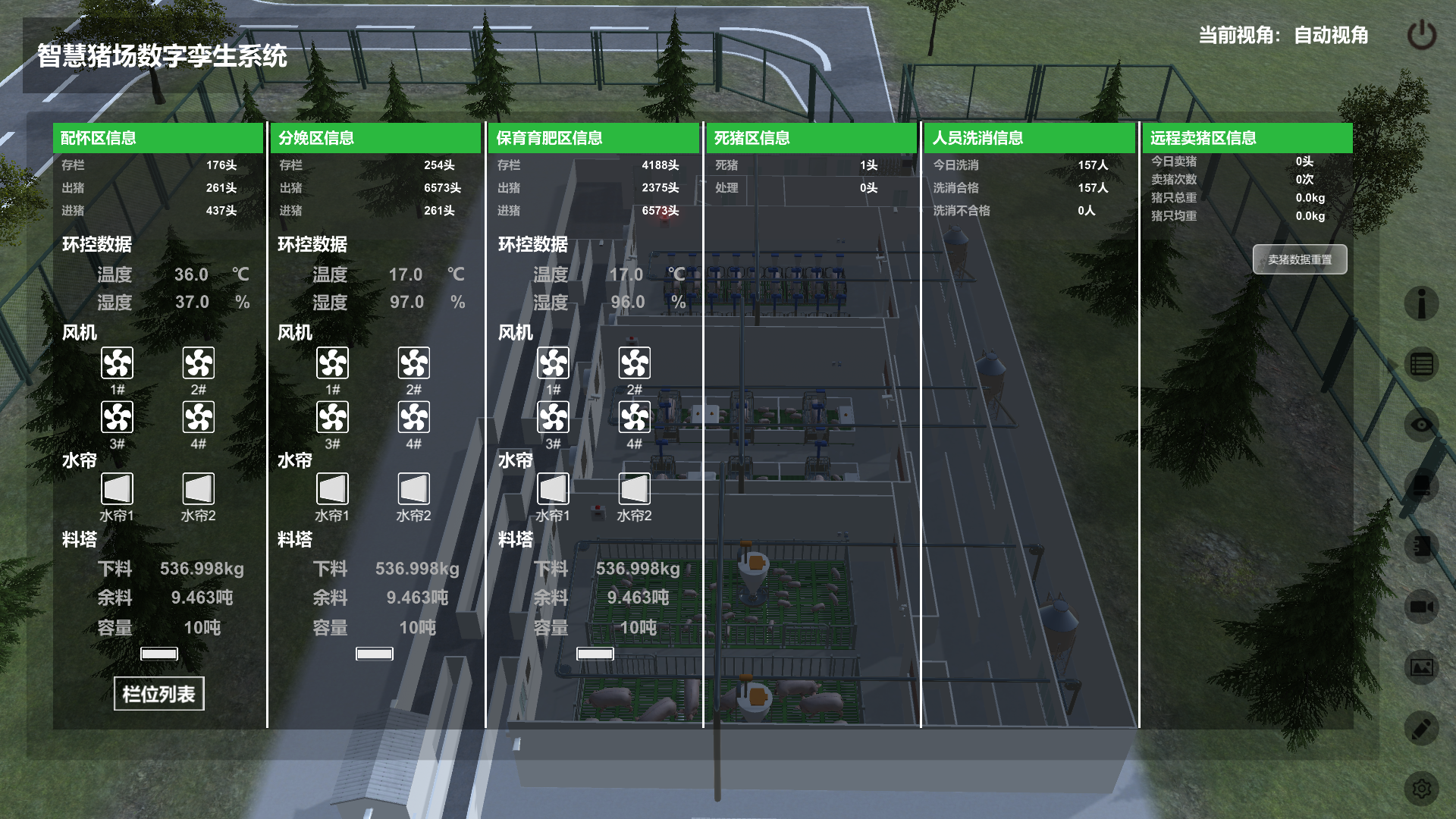 智慧豬場(chǎng)數(shù)字孿生系統(tǒng)