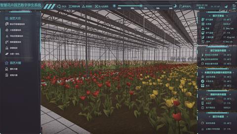 花卉園藝數(shù)字孿生系統(tǒng)